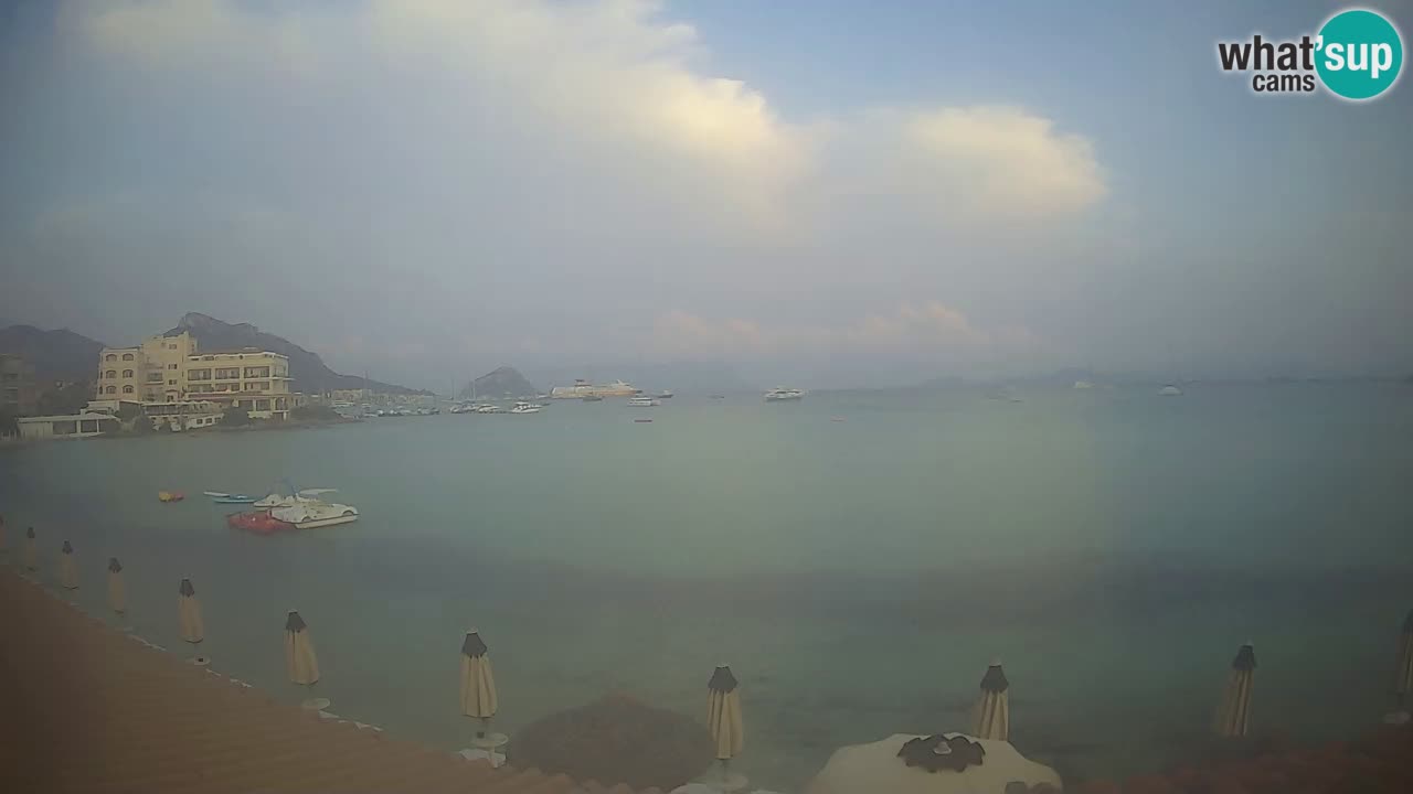 Webcam Terza Spiaggia Golfo Aranci – Liveblick auf den Strand