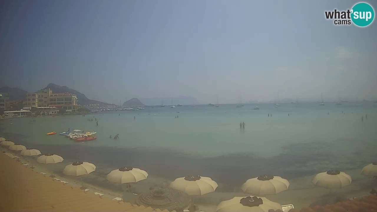 Webcam Terza Spiaggia Golfo Aranci – Liveblick auf den Strand