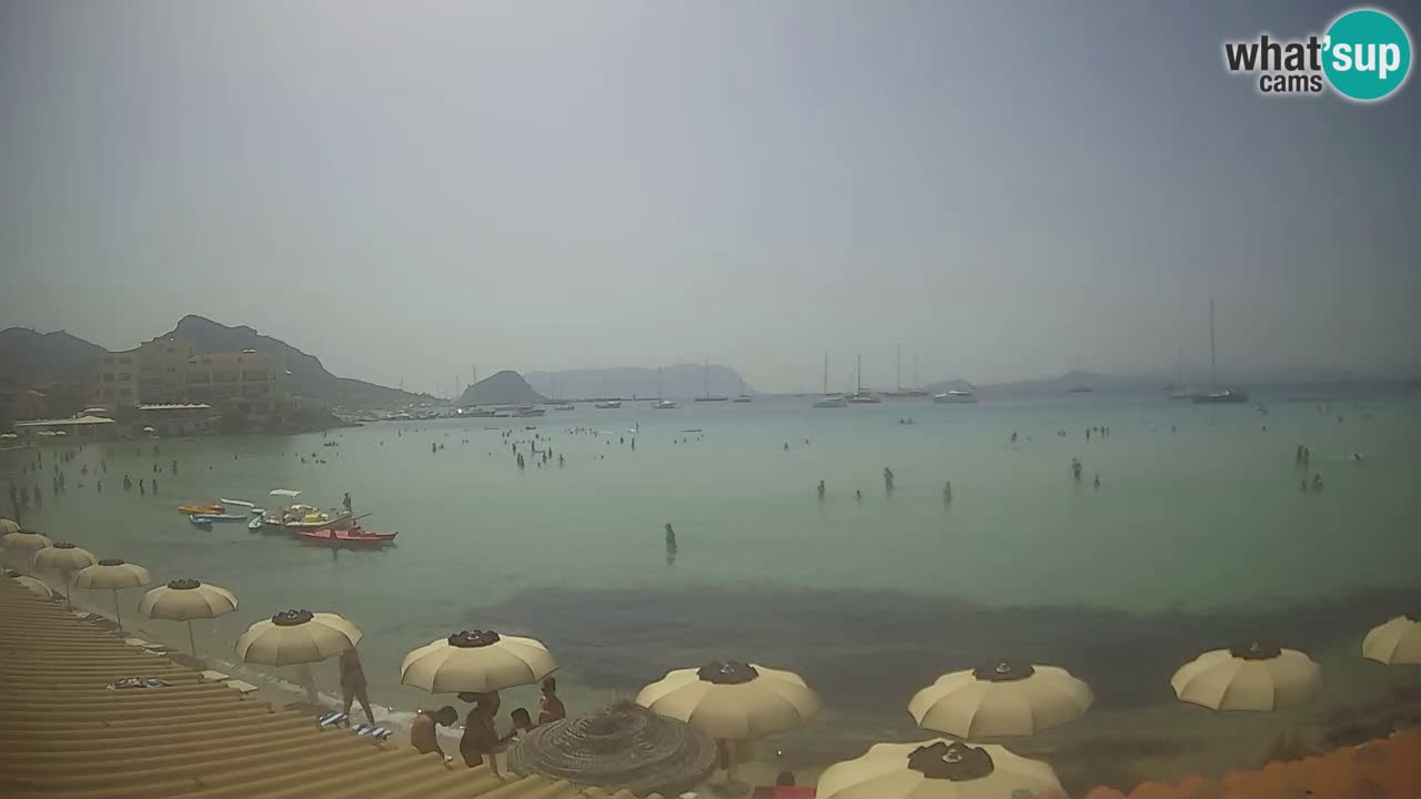 Webcam Terza Spiaggia Golfo Aranci – Vue en direct de la plage