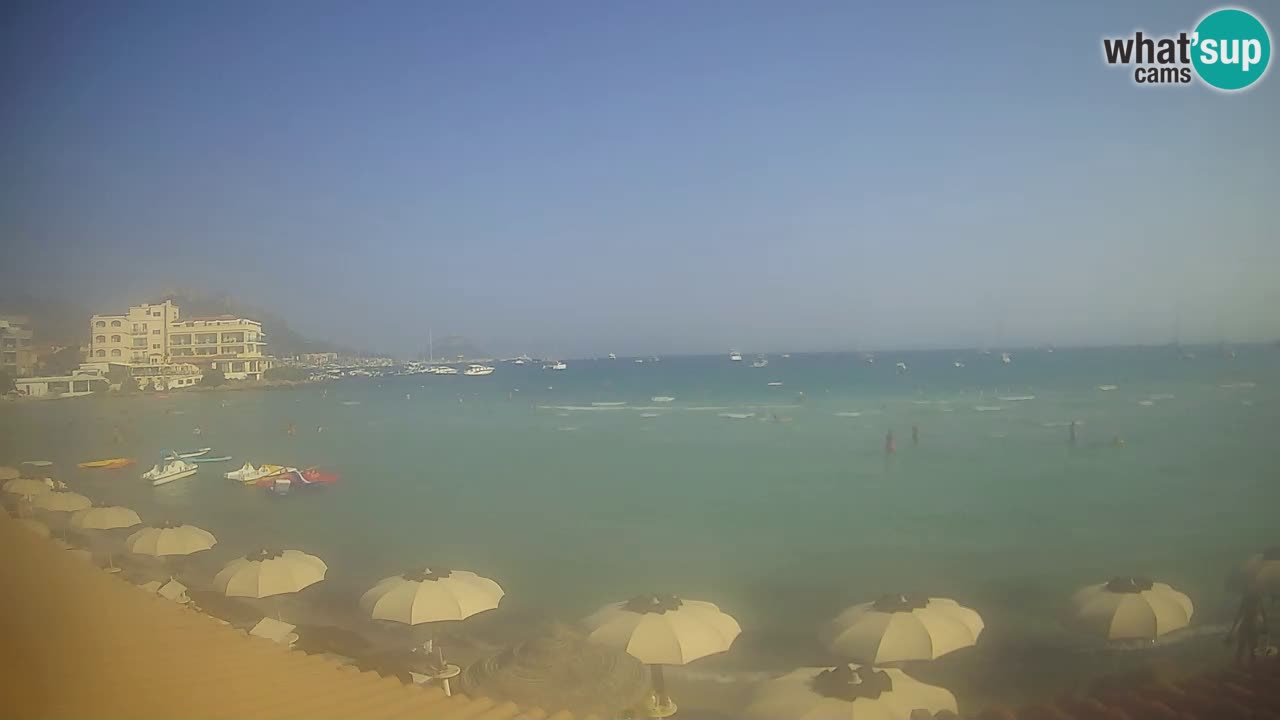 Webcam Terza Spiaggia Golfo Aranci – Vue en direct de la plage