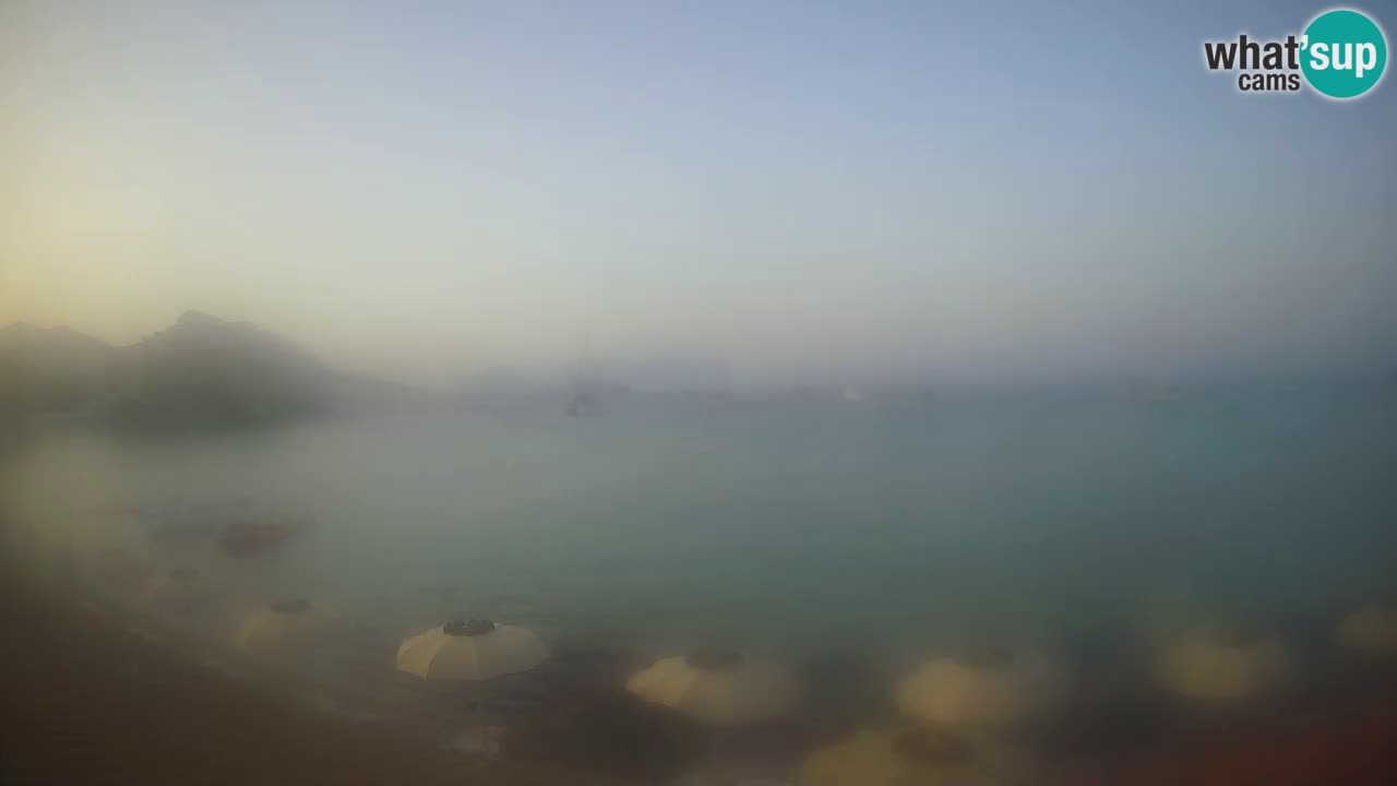 Webcam Terza Spiaggia Golfo Aranci – Vue en direct de la plage