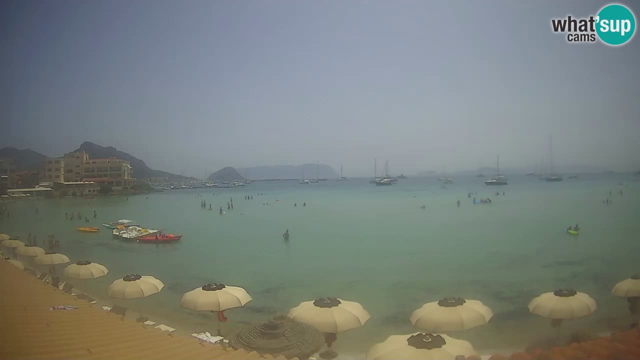 Webcam Terza Spiaggia Golfo Aranci – Vue en direct de la plage