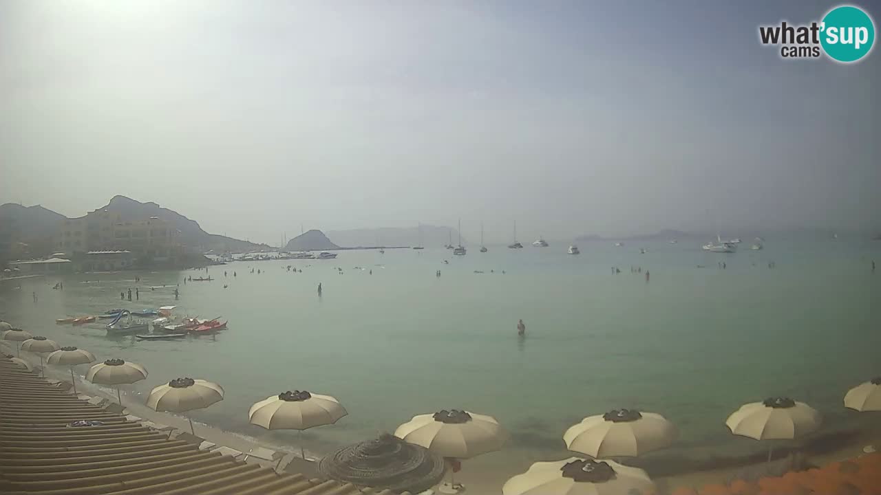 Webcam Terza Spiaggia Golfo Aranci – Vue en direct de la plage