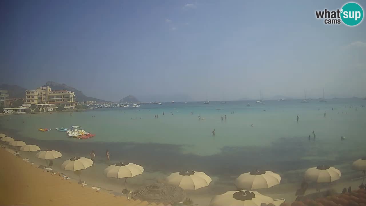 Webcam Terza Spiaggia Golfo Aranci – Vue en direct de la plage