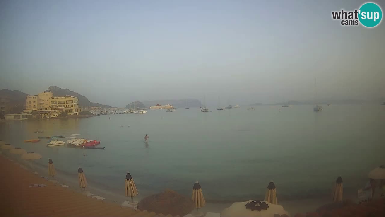 Webcam Terza Spiaggia Golfo Aranci – Vue en direct de la plage