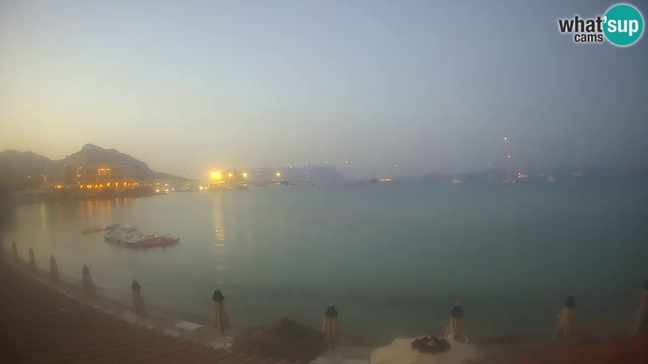 Webcam Terza Spiaggia Golfo Aranci – Vue en direct de la plage