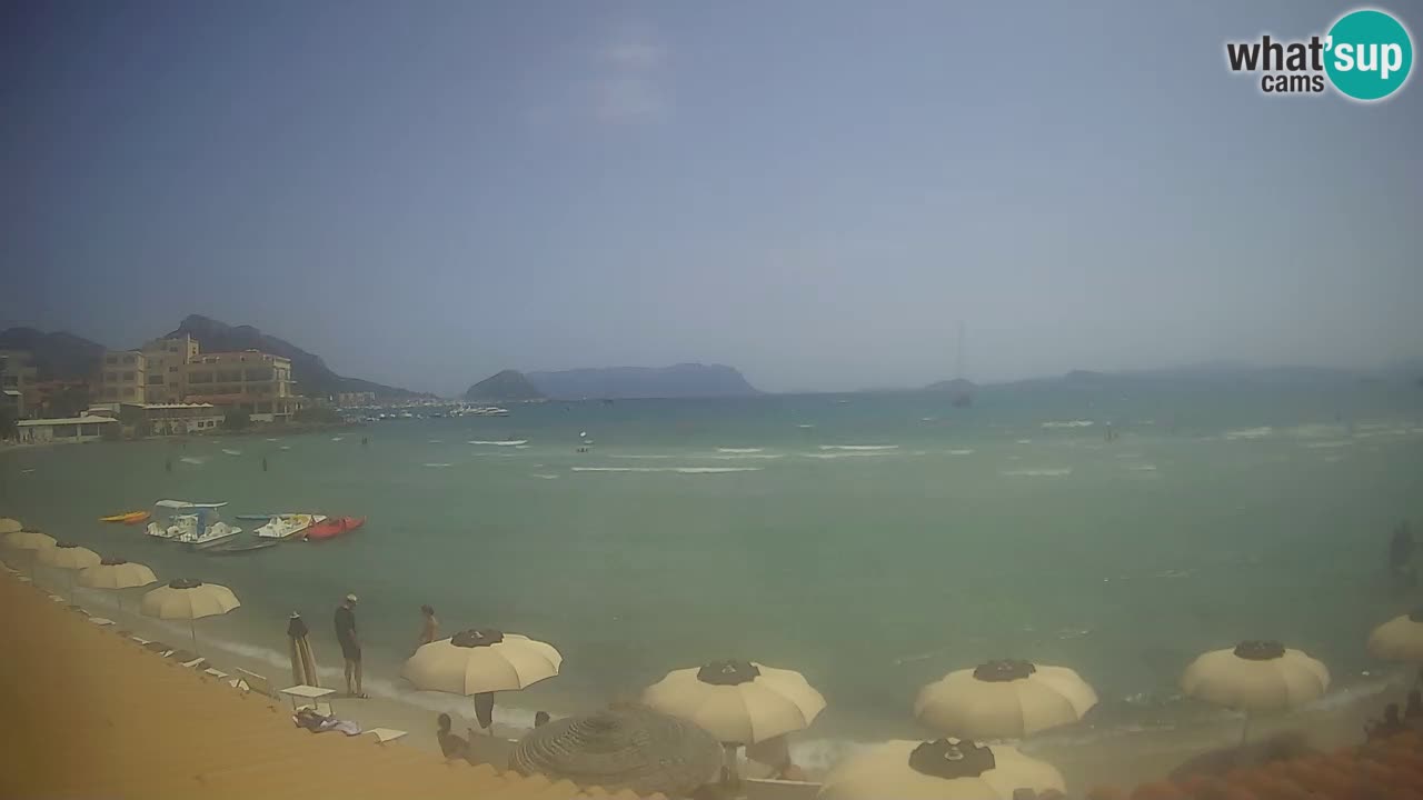 Webcam Terza Spiaggia Golfo Aranci – Vue en direct de la plage