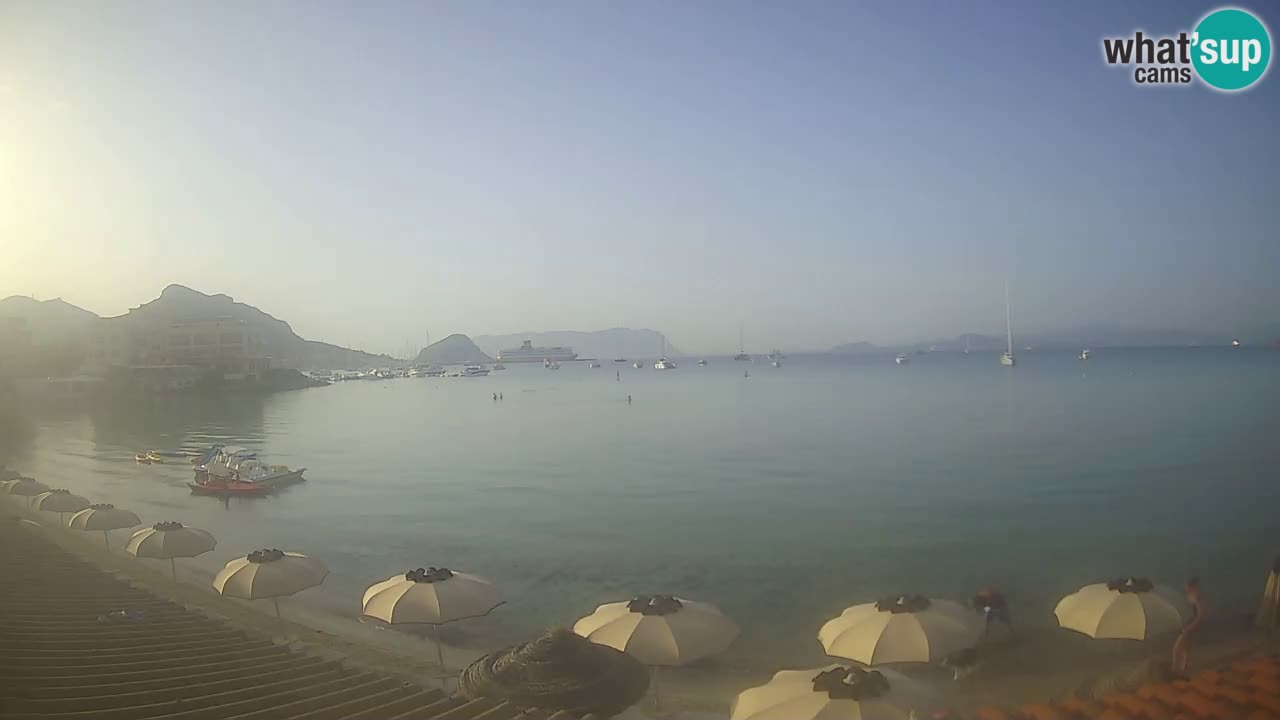 Webcam Terza Spiaggia Golfo Aranci – Vue en direct de la plage