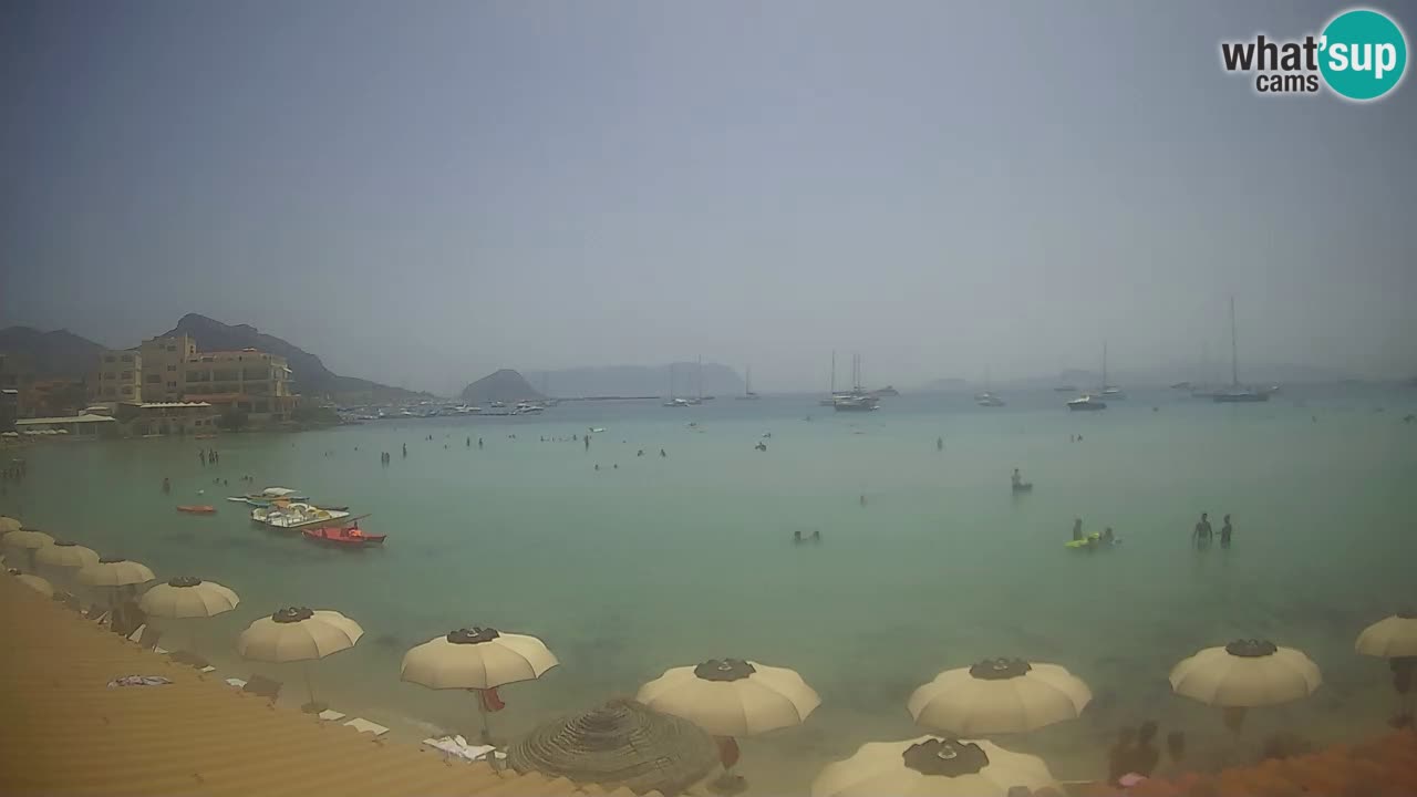 Webcam Terza Spiaggia Golfo Aranci – Liveblick auf den Strand