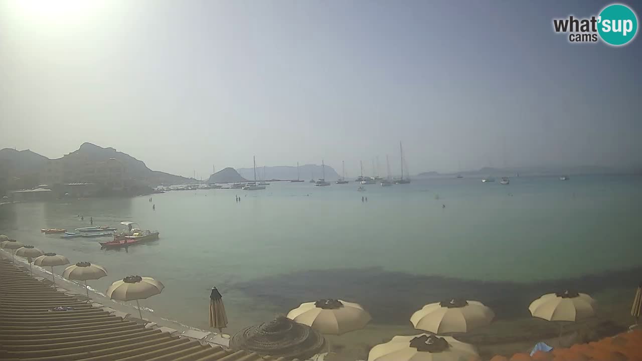 Webcam Terza Spiaggia Golfo Aranci – Vue en direct de la plage