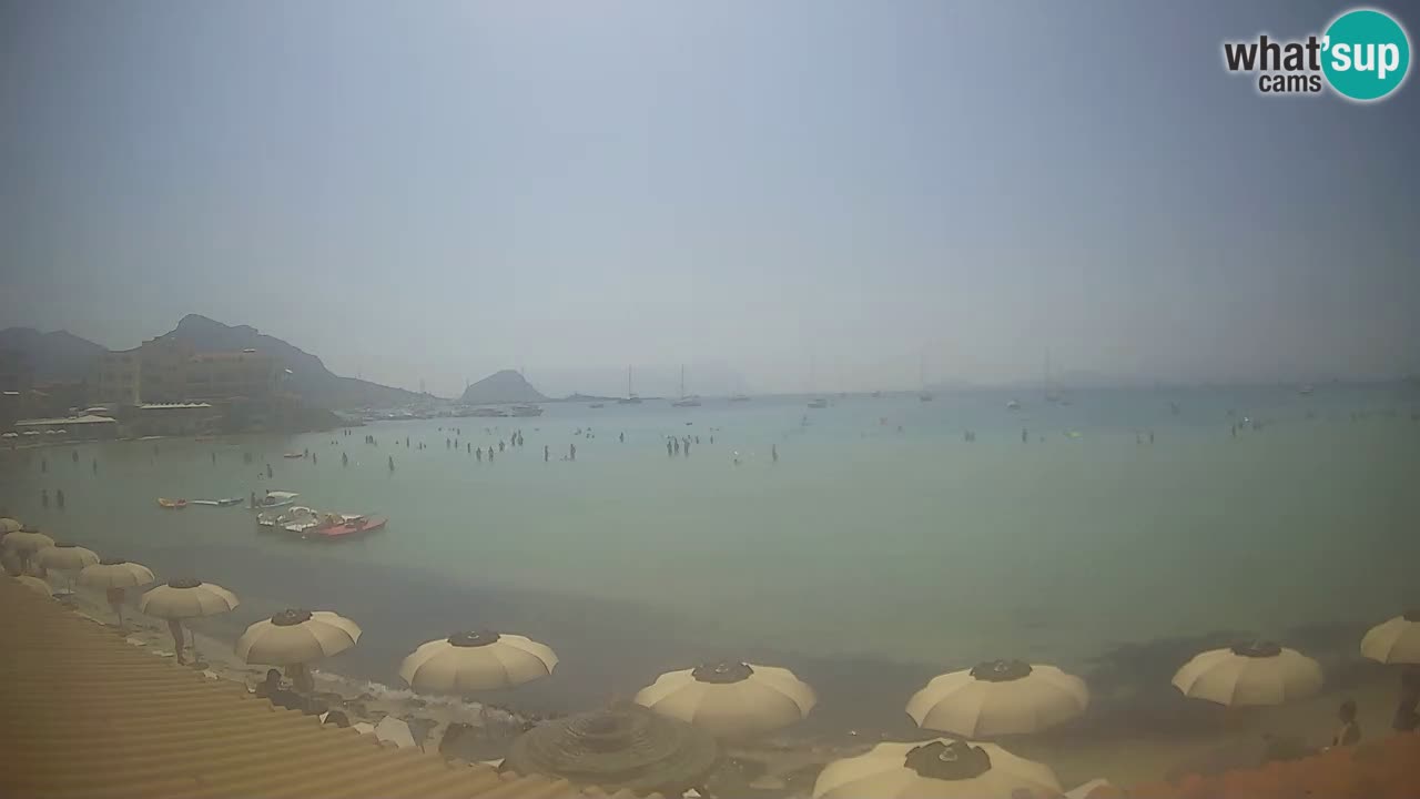 Web kamera Terza Spiaggia Golfo Aranci – Pogled uživo na plažu