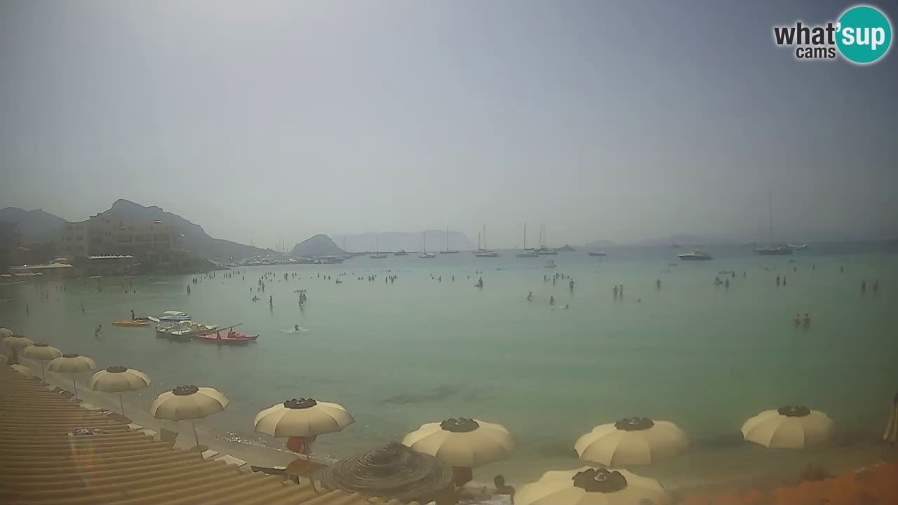 Webcam Terza Spiaggia Golfo Aranci – Vista en directo de la playa