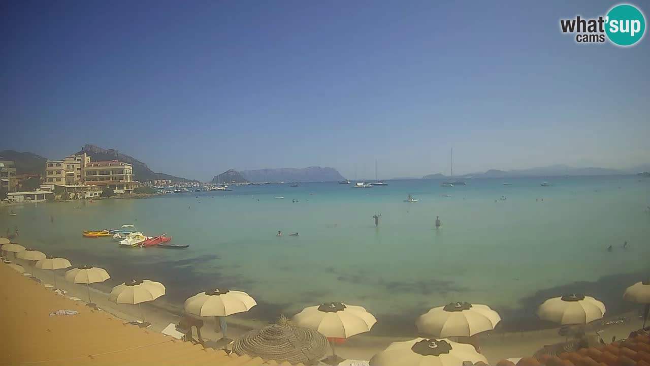 Webcam Terza Spiaggia Golfo Aranci – Vue en direct de la plage