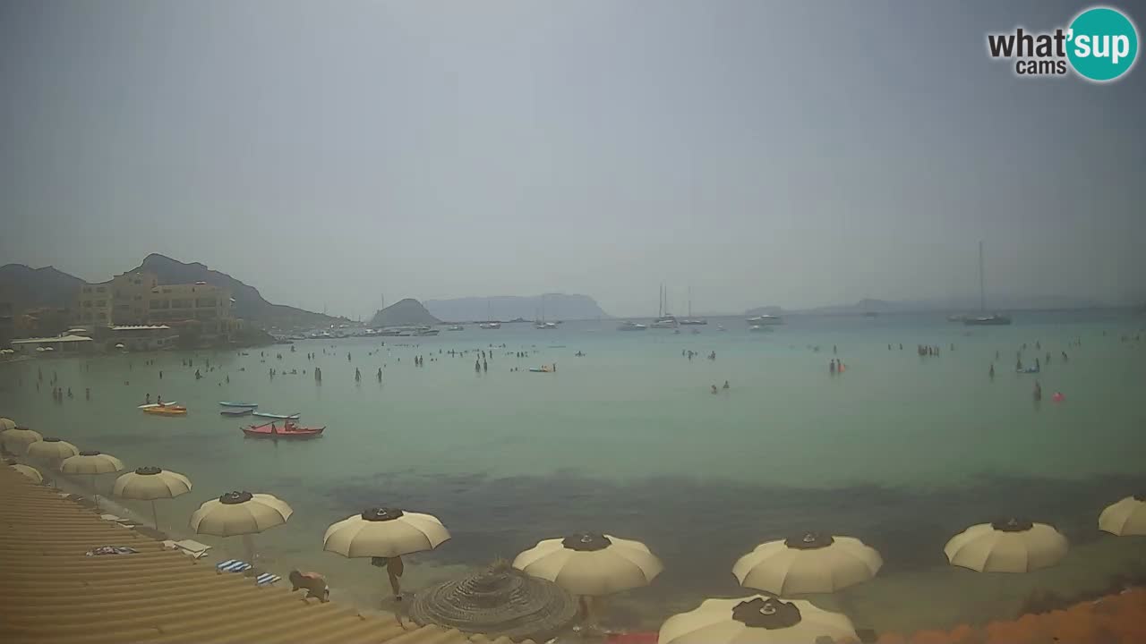Webcam Terza Spiaggia Golfo Aranci – Liveblick auf den Strand