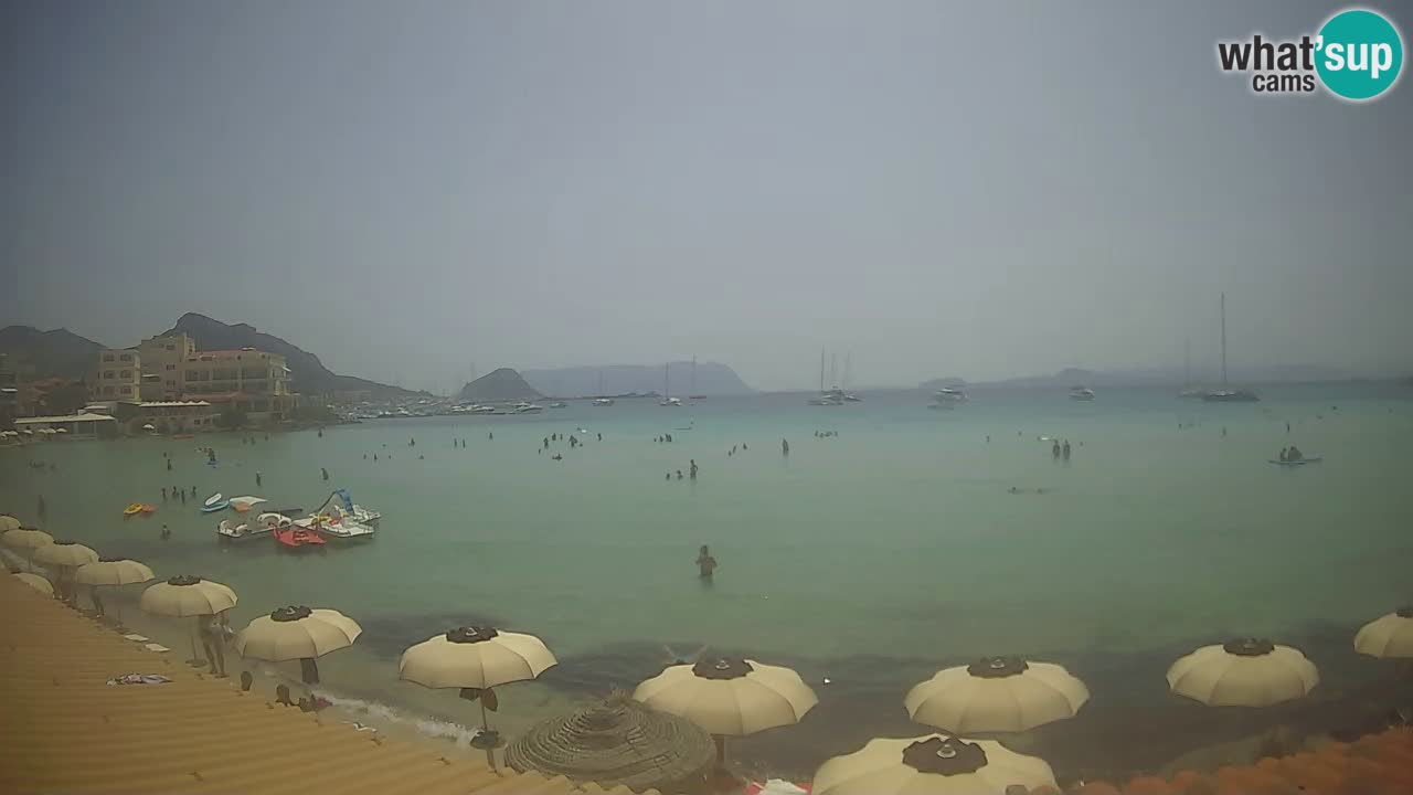 Webcam Terza Spiaggia Golfo Aranci – Vue en direct de la plage