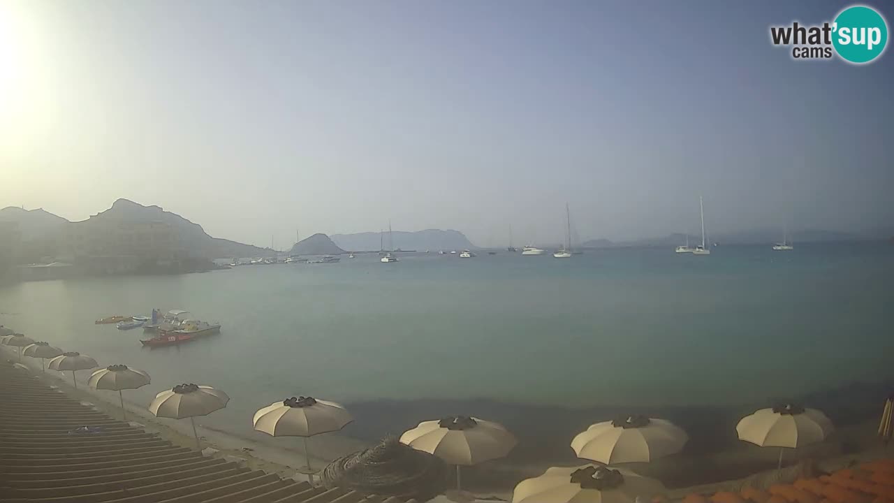 Webcam Terza Spiaggia Golfo Aranci – Liveblick auf den Strand