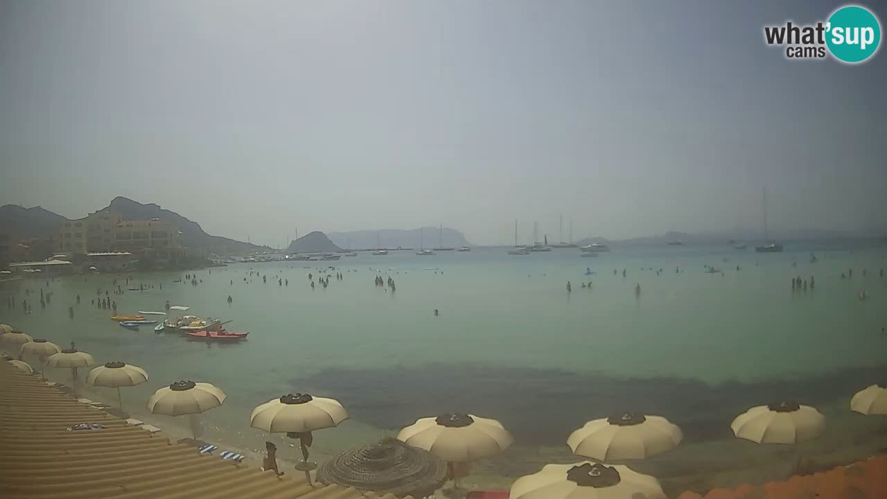 Webcam Terza Spiaggia Golfo Aranci – Vue en direct de la plage