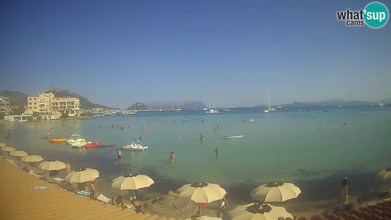 Webcam Terza Spiaggia Golfo Aranci – Liveblick auf den Strand