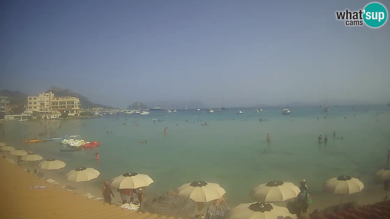 Webcam Terza Spiaggia Golfo Aranci – Liveblick auf den Strand