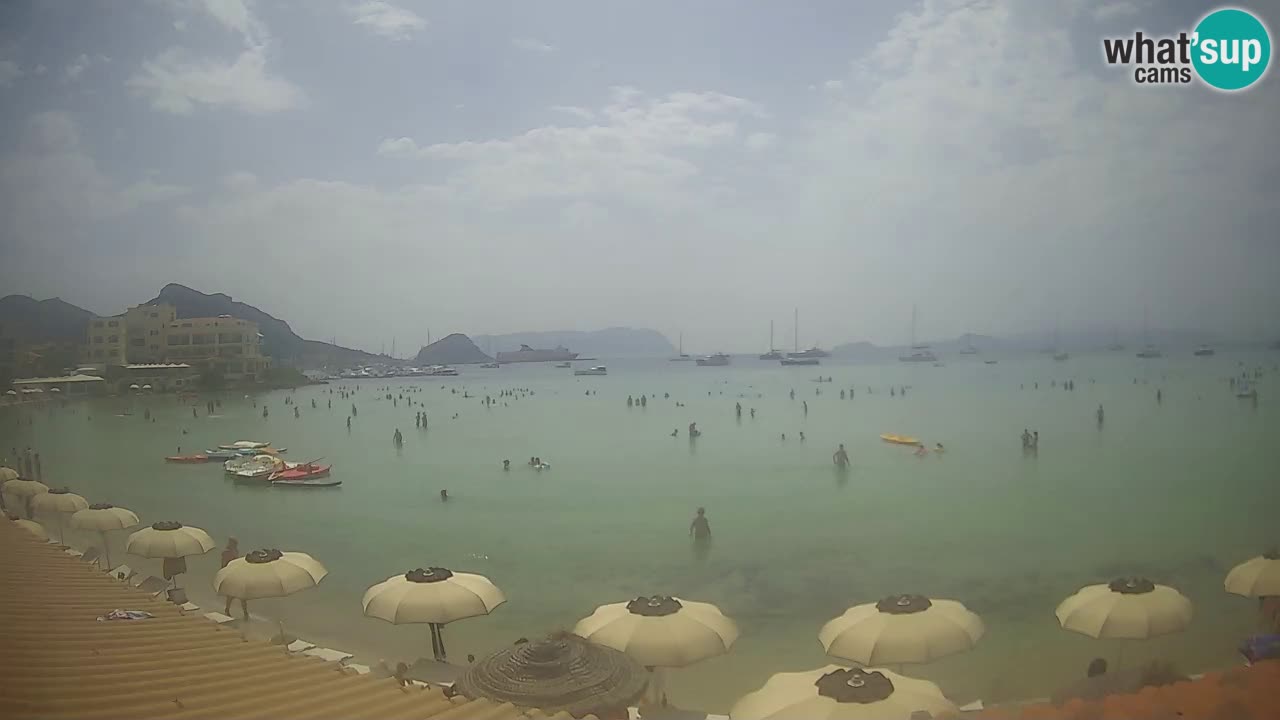Webcam Terza Spiaggia Golfo Aranci – Liveblick auf den Strand