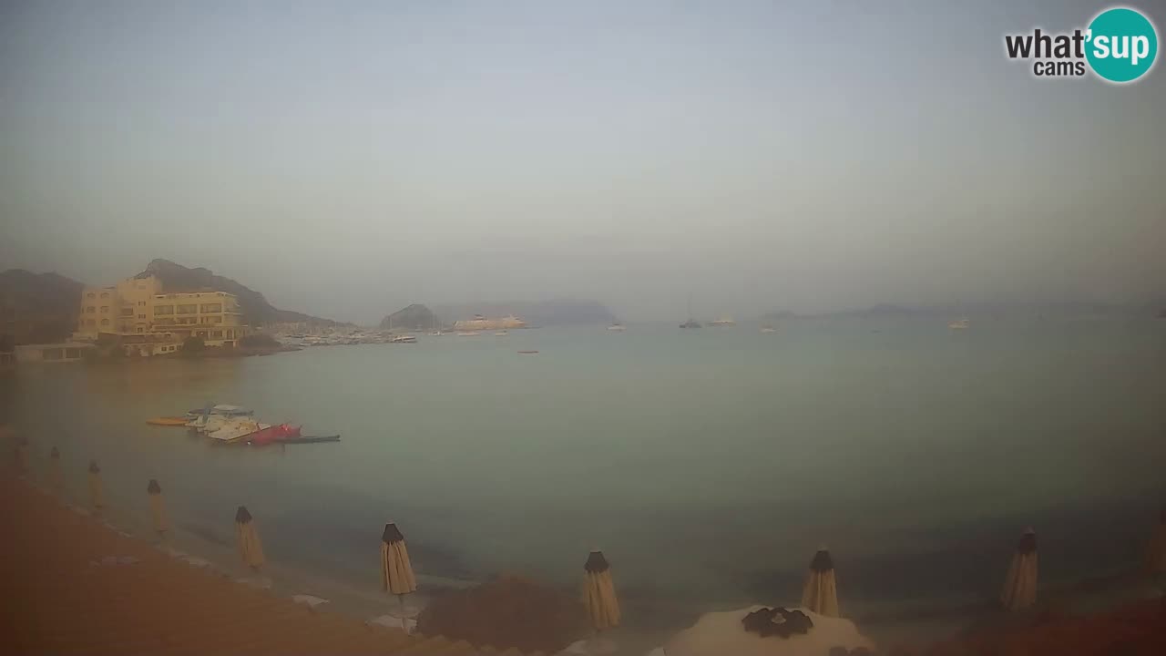 Webcam Terza Spiaggia Golfo Aranci – Vue en direct de la plage