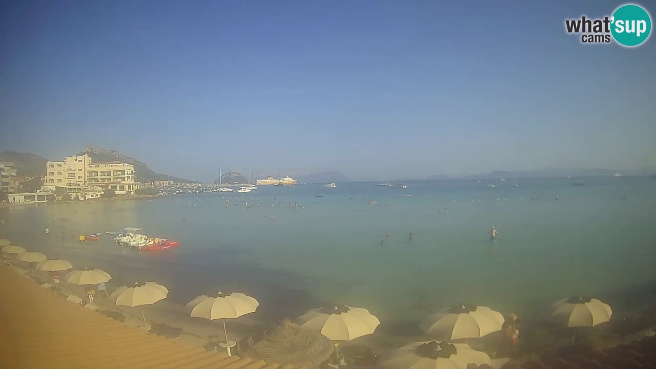Webcam Terza Spiaggia Golfo Aranci – Vista en directo de la playa