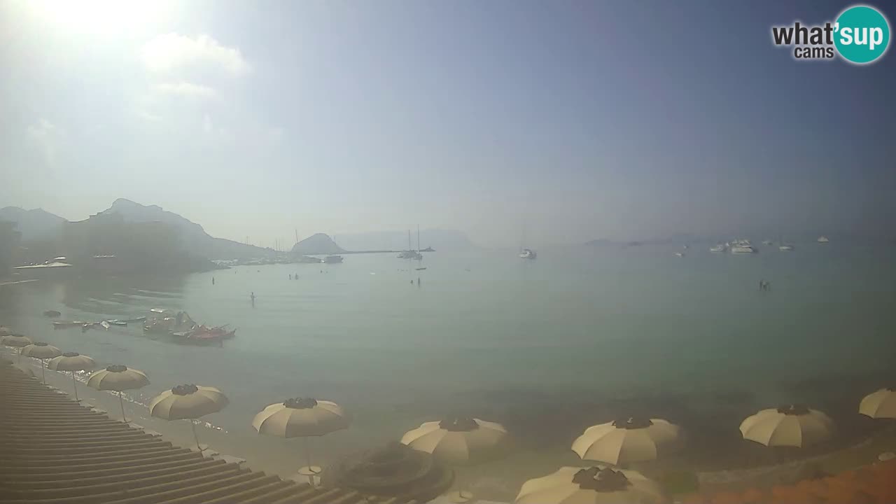 Webcam Terza Spiaggia Golfo Aranci – Vue en direct de la plage