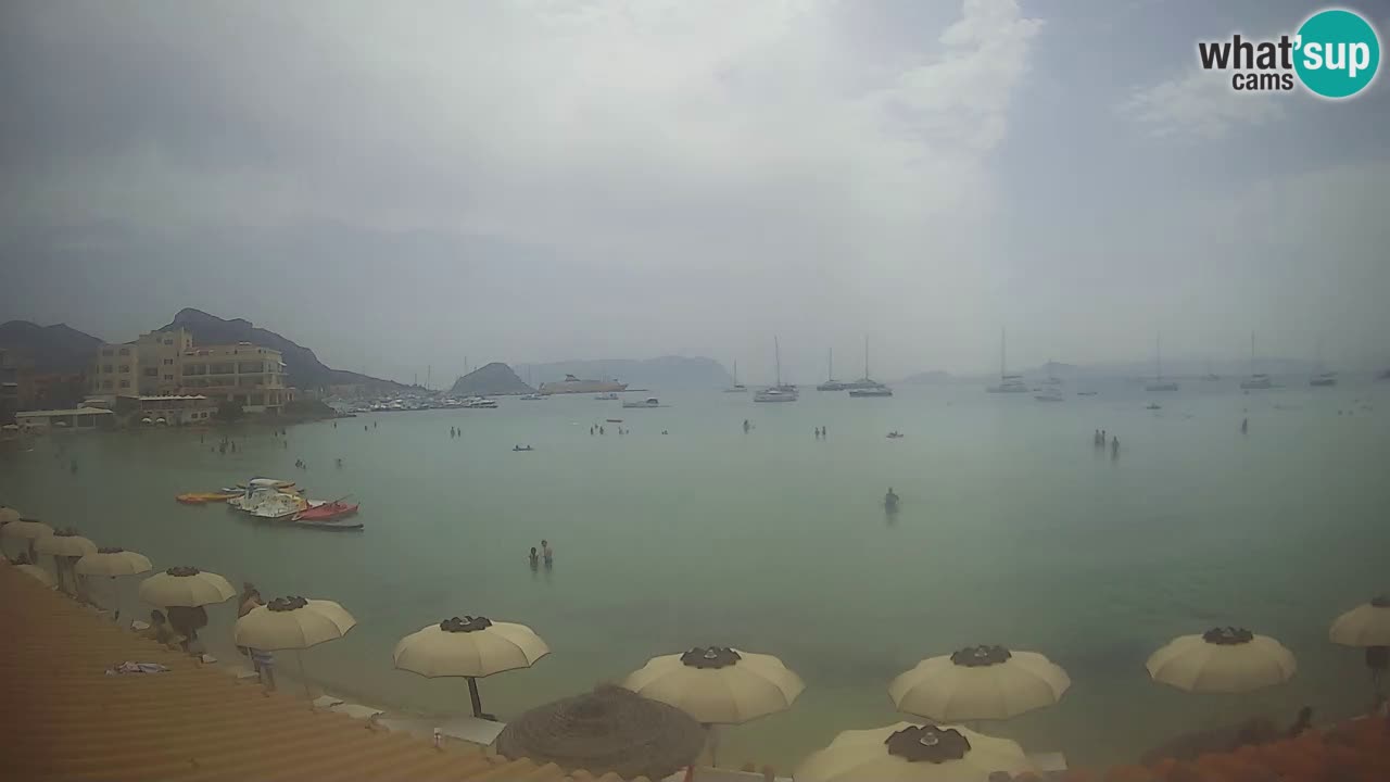 Webcam Terza Spiaggia Golfo Aranci – Liveblick auf den Strand