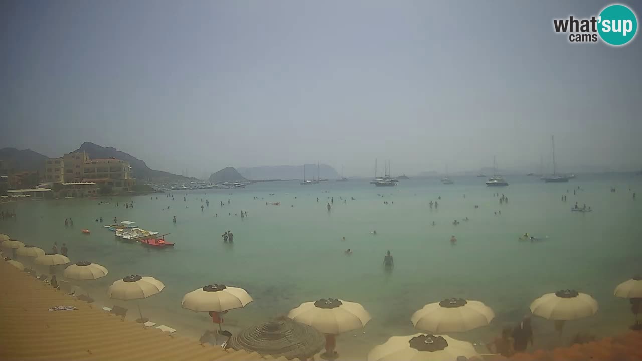 Webcam Terza Spiaggia Golfo Aranci – Liveblick auf den Strand