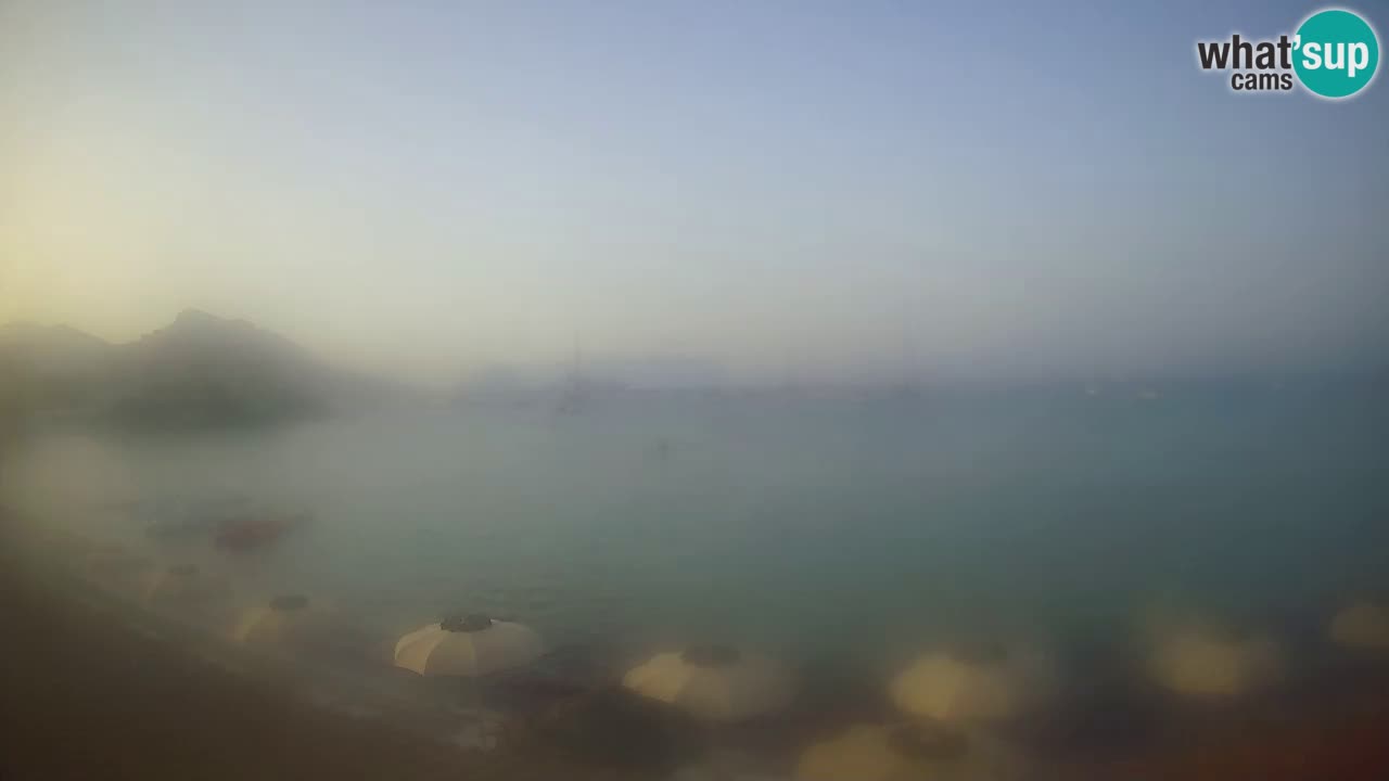 Webcam Terza Spiaggia Golfo Aranci – Vue en direct de la plage