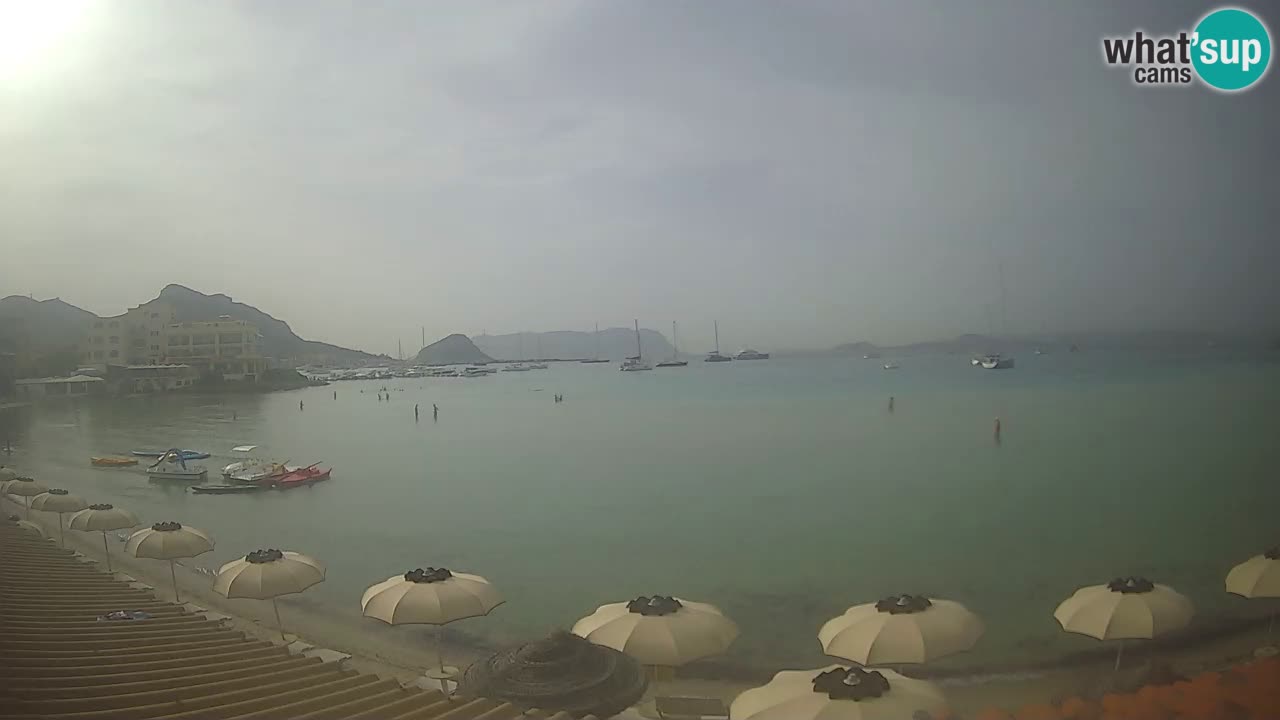 Webcam Terza Spiaggia Golfo Aranci – Liveblick auf den Strand