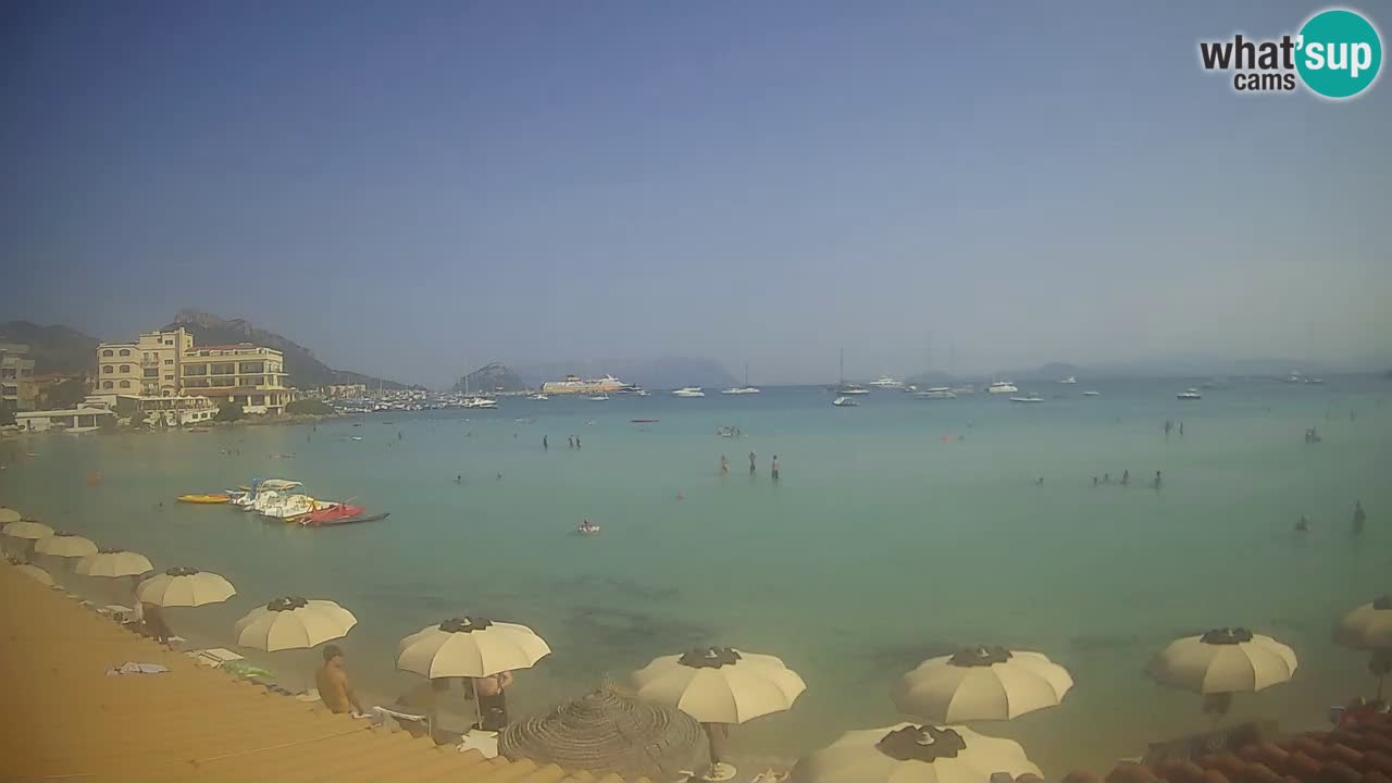 Web kamera Terza Spiaggia Golfo Aranci – Pogled uživo na plažu