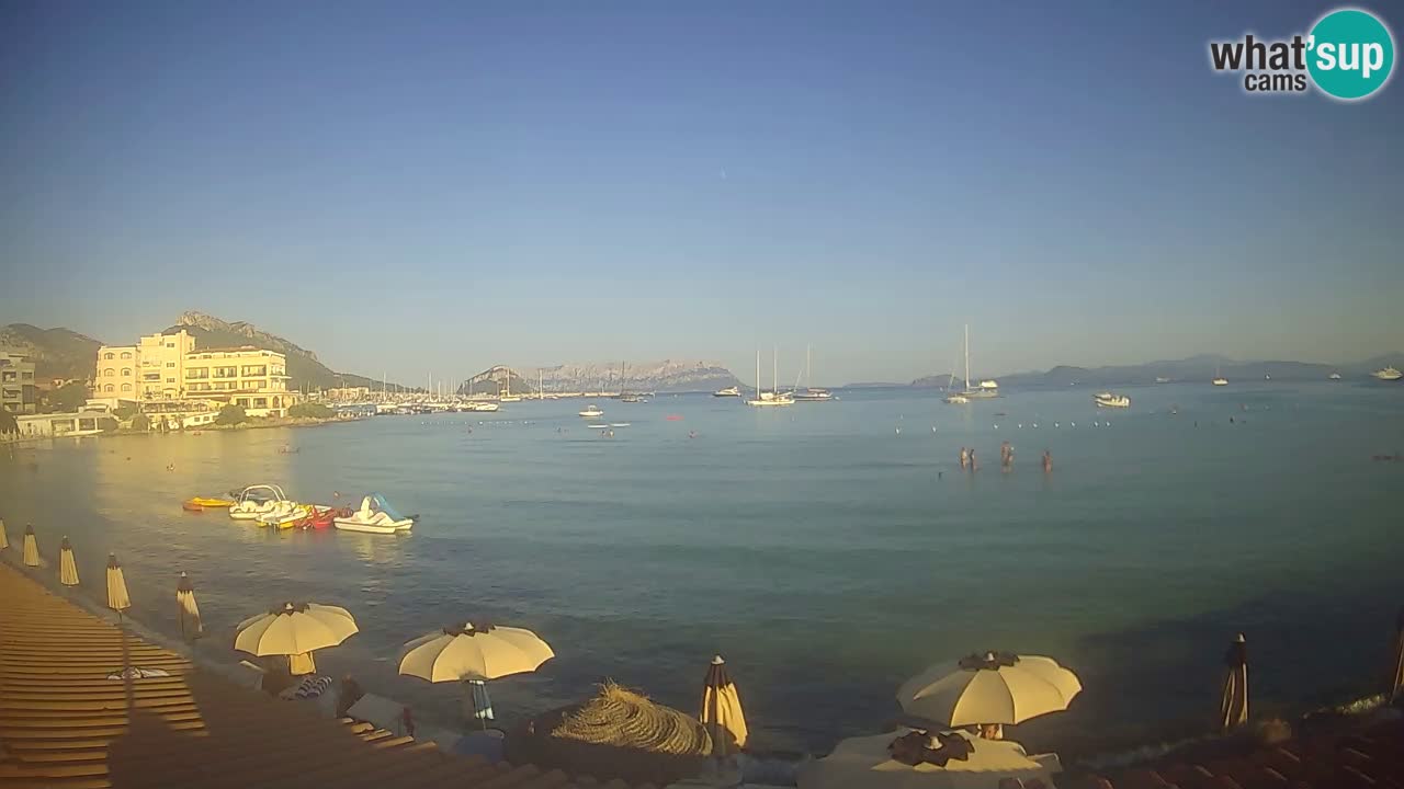 Webcam Terza Spiaggia Golfo Aranci – Vista en directo de la playa