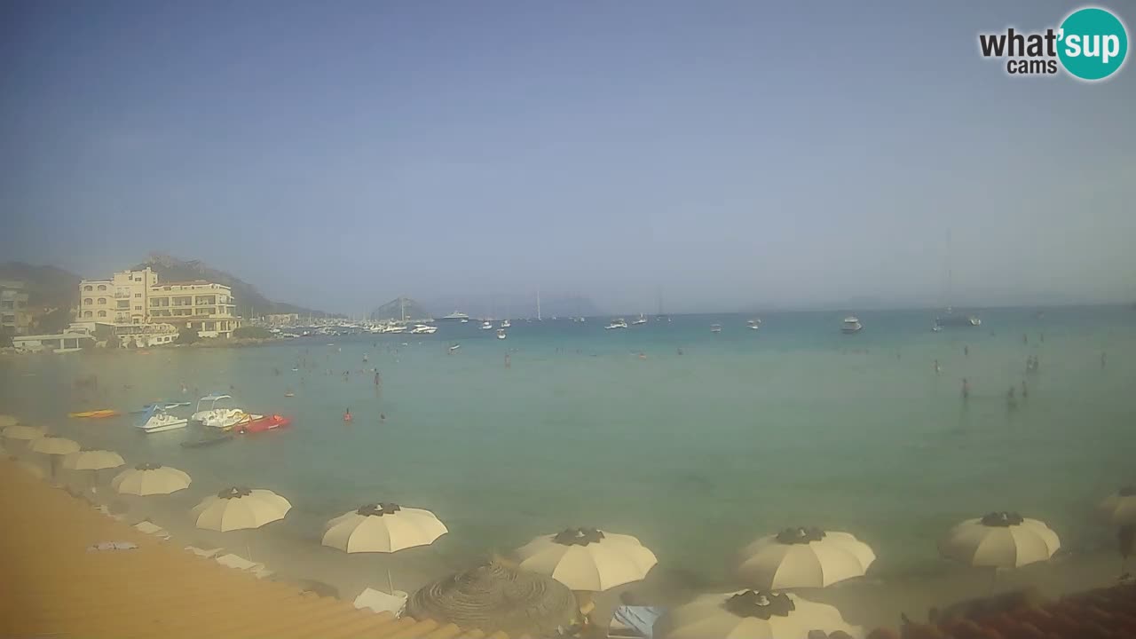 Webcam Terza Spiaggia Golfo Aranci – Vue en direct de la plage