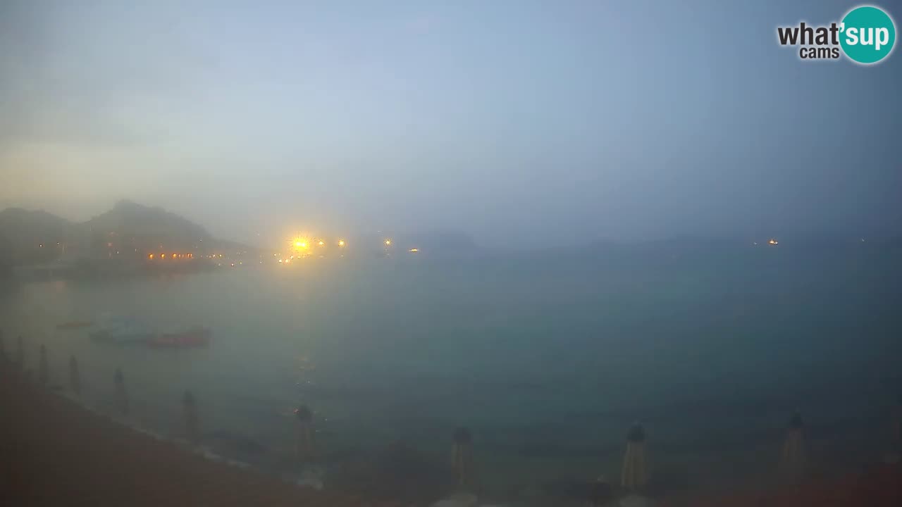 Webcam Terza Spiaggia Golfo Aranci – Vue en direct de la plage