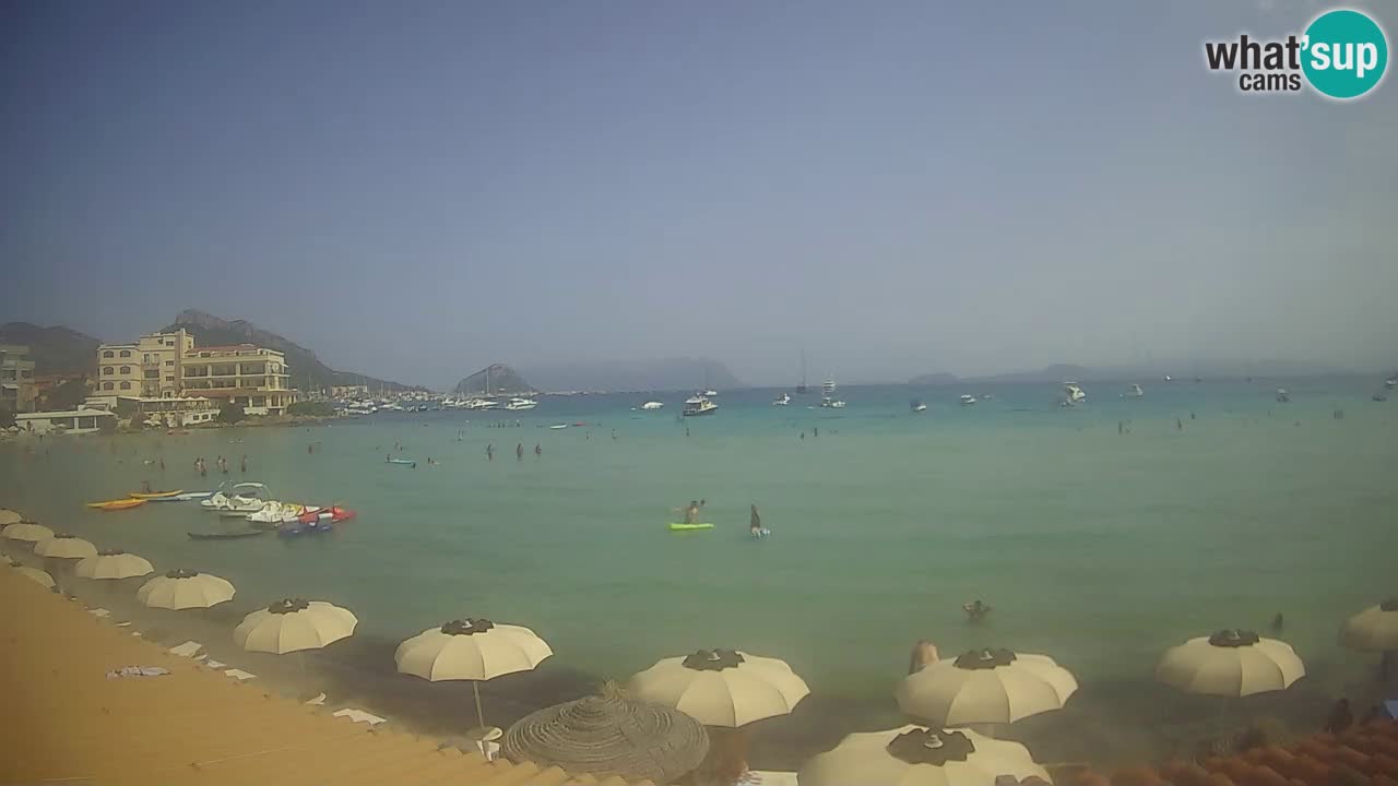 Webcam Terza Spiaggia Golfo Aranci – Vue en direct de la plage