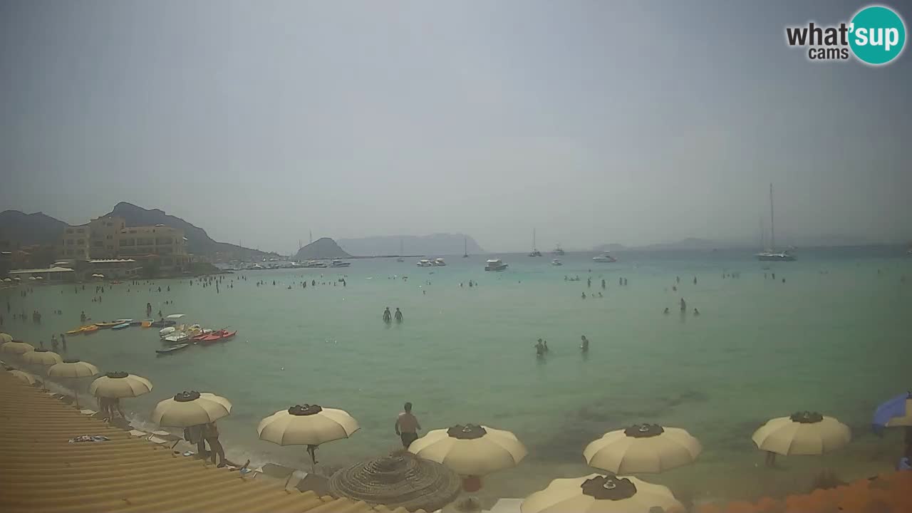 Webcam Terza Spiaggia Golfo Aranci – Liveblick auf den Strand