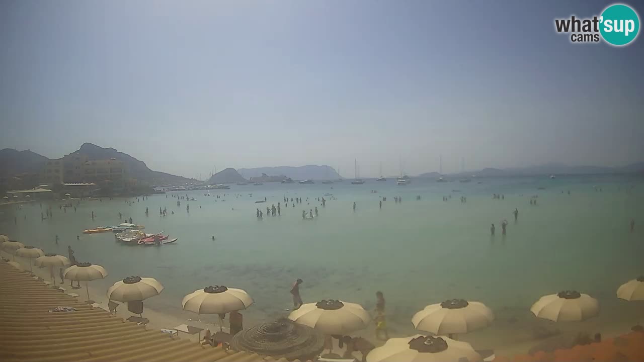 Webcam Terza Spiaggia Golfo Aranci – Liveblick auf den Strand