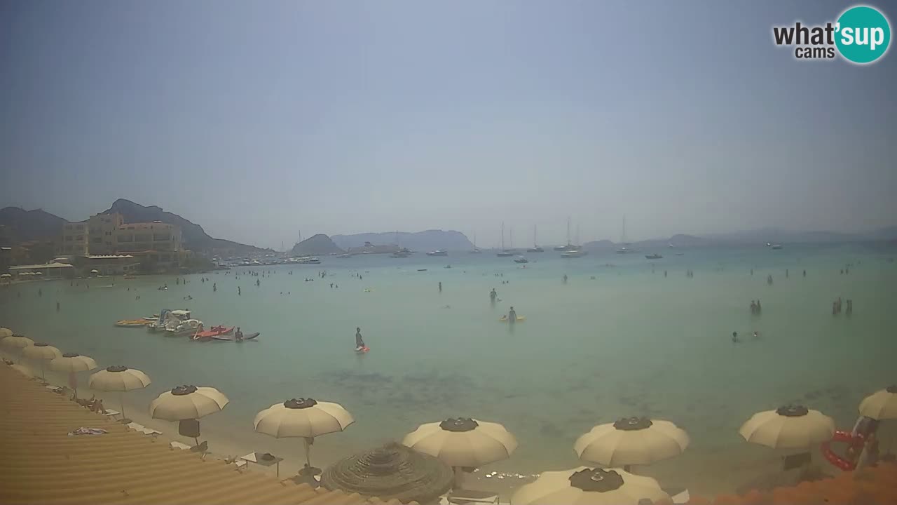 Webcam Terza Spiaggia Golfo Aranci – Vue en direct de la plage