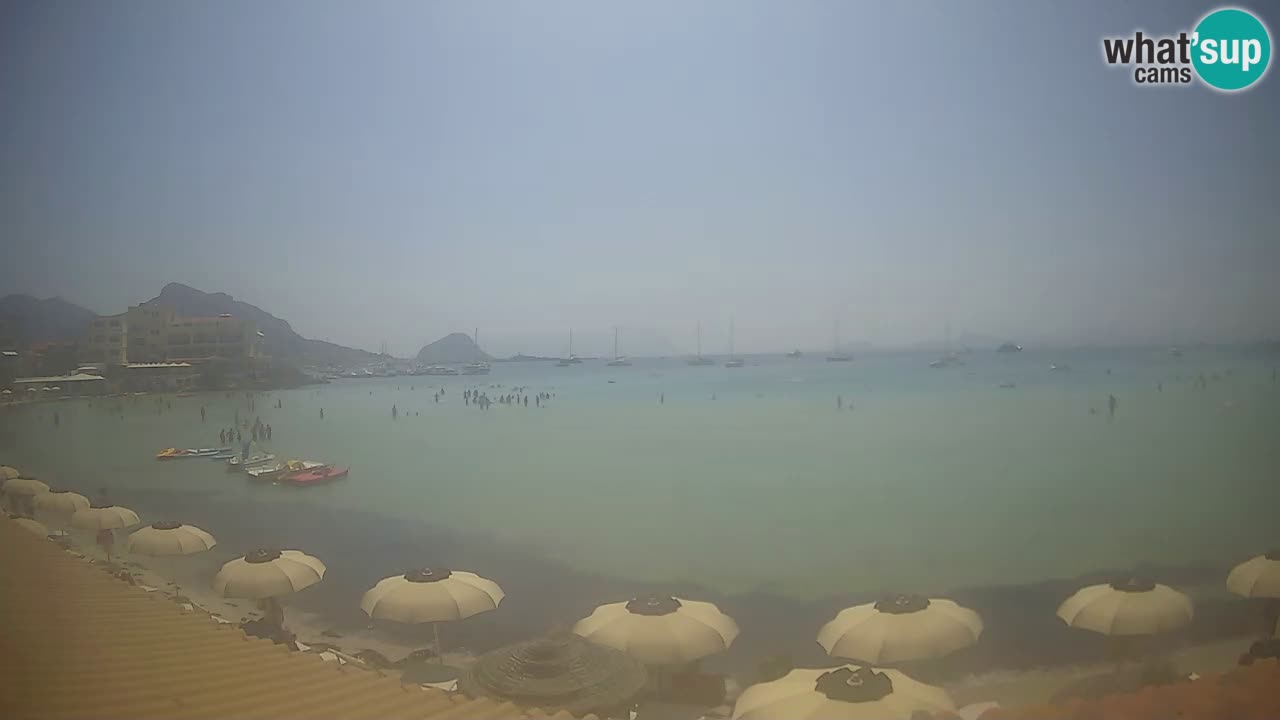 Webcam Terza Spiaggia Golfo Aranci – Vue en direct de la plage