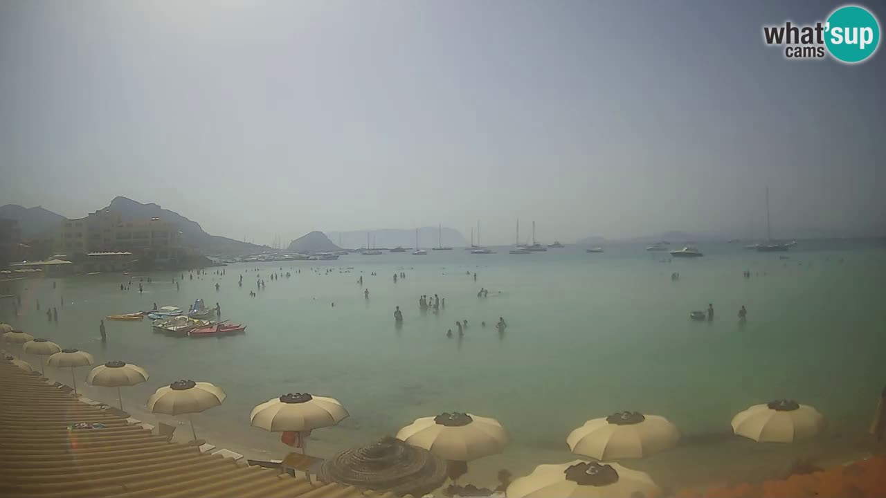 Webcam Terza Spiaggia Golfo Aranci – Liveblick auf den Strand