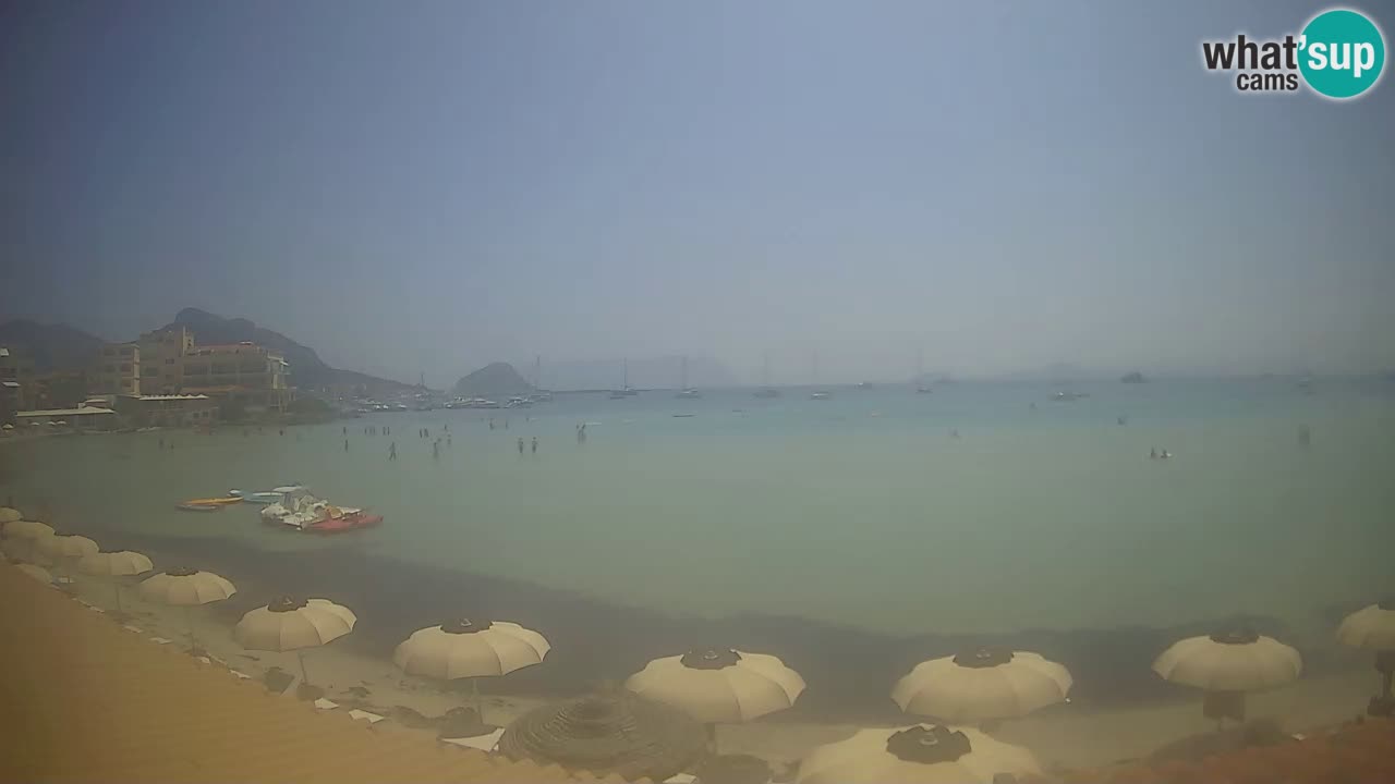 Webcam Terza Spiaggia Golfo Aranci – Vue en direct de la plage