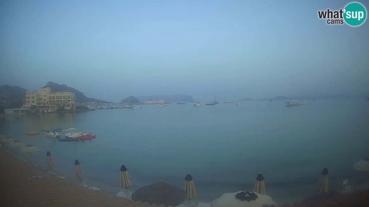 Webcam Terza Spiaggia Golfo Aranci – Vista en directo de la playa