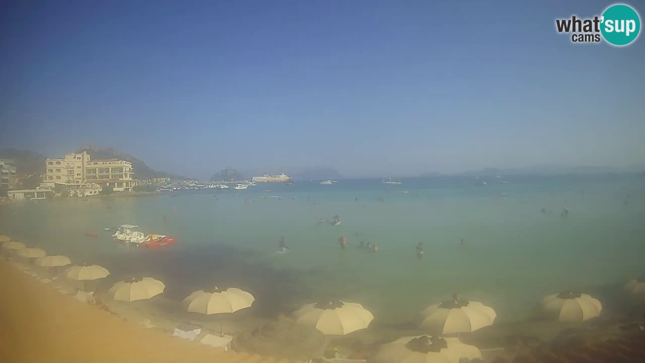 Webcam Terza Spiaggia Golfo Aranci – Vue en direct de la plage