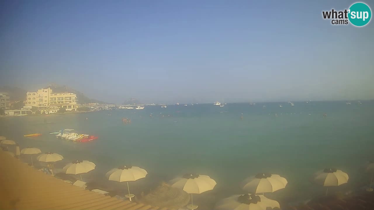 Webcam Terza Spiaggia Golfo Aranci – Liveblick auf den Strand