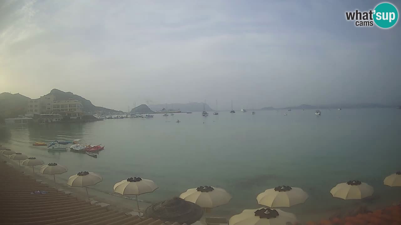 Webcam Terza Spiaggia Golfo Aranci – Vue en direct de la plage