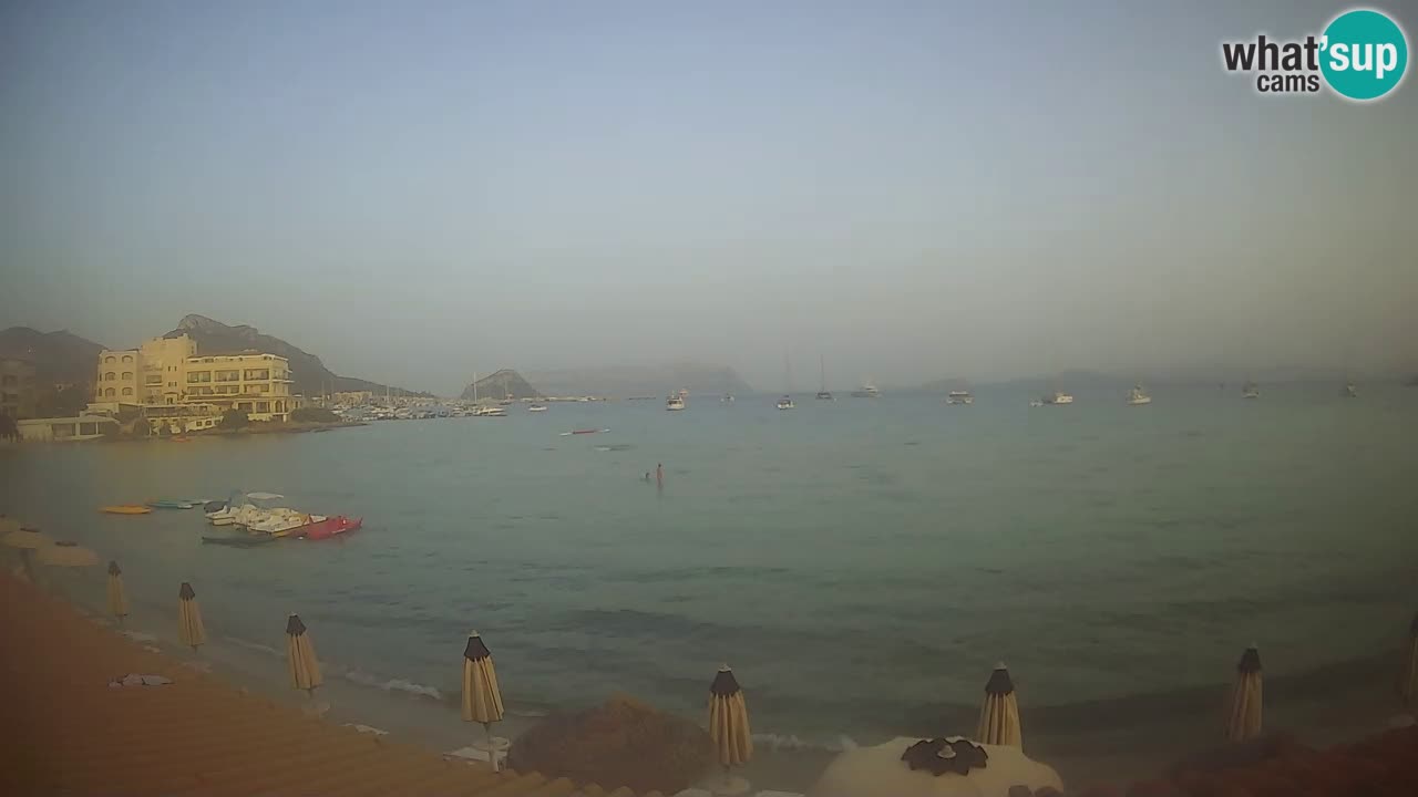 Webcam Terza Spiaggia Golfo Aranci – Liveblick auf den Strand