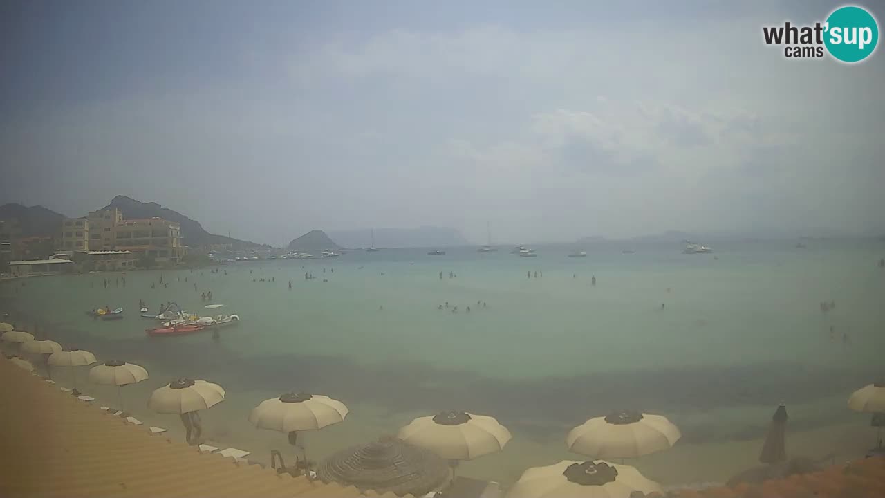 Webcam Terza Spiaggia Golfo Aranci – Vue en direct de la plage