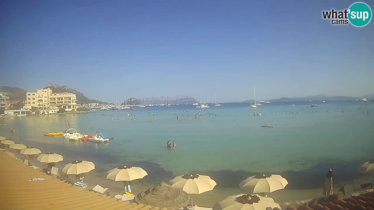 Webcam Terza Spiaggia Golfo Aranci – Liveblick auf den Strand
