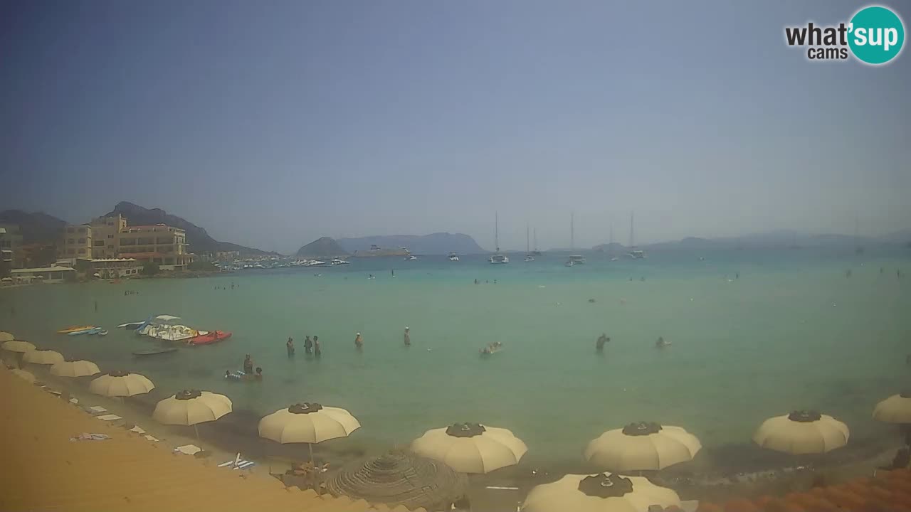 Webcam Terza Spiaggia Golfo Aranci – Vue en direct de la plage